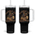 Funny African American Cowgirl Tumbler With Handle Saddle Up Buttercup Southern Western TS11 One Size: 40 oz Black Print Your Wear