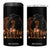 Funny African American Cowgirl Yeehaw Bitches 4 in 1 Can Cooler Tumbler TS11 One Size: 16 oz Black Print Your Wear