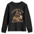 Funny African American Cowgirl Youth Sweatshirt Saddle Up Buttercup Southern Western TS11 Black Print Your Wear