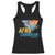 Funny Afro Caribbean Heritage Racerback Tank Top Caribbean Island Pride Flags Palm Tree TS11 Black Print Your Wear