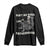Funny Ain't No Hood Like Fatherhood Long Sleeve Shirt Skeleton Dad Father's Day TS11 Black Print Your Wear