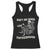 Funny Ain't No Hood Like Fatherhood Racerback Tank Top Skeleton Dad Father's Day TS11 Black Print Your Wear