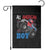 Funny All American Boy 4th Of July Garden Flag Monster Trucks American Flag Fireworks TS11 Black Print Your Wear
