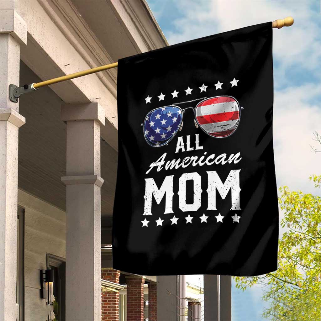Funny All American Mom 4th Of July Garden Flag Family Matching Sunglasses TS11 Print Your Wear