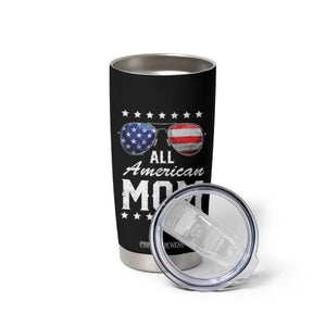 Funny All American Mom 4th Of July Tumbler Cup Family Matching Sunglasses TS11 Print Your Wear