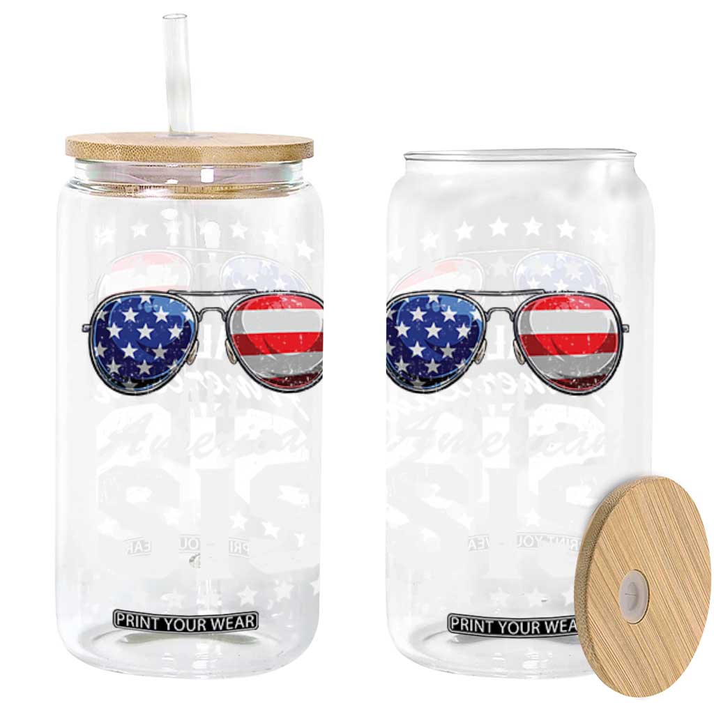 Funny All American Sis 4th Of July Glass Can Family Matching Sunglasses TS11 Black Print Your Wear