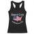 Funny America God Shed His Grace On Thee 4th of July Racerback Tank Top TS11 Black Print Your Wear