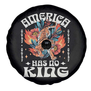 Funny America Has No King 8647 Spare Tire Cover Vintage Boho Orange Tiger TS11 Print Your Wear