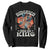 Funny America Has No King 8647 Sweatshirt Vintage Boho Orange Tiger TS11 Black Print Your Wear