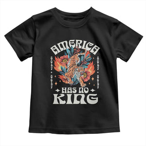Funny America Has No King 8647 Toddler T Shirt Vintage Boho Orange Tiger TS11 Black Print Your Wear