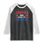 Funny America Was Built By Immigrants Raglan Shirt Stars Stripes TS11 Black White Print Your Wear