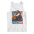 Funny American Eagle Eating Hot Dog Tank Top 4th Of July Party Patriotic USA Flag TS02 White Print Your Wear