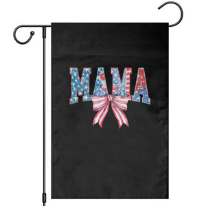 Funny American Patriotic Mama Coquette Garden Flag 4th Of July Mother's Day TS11 Black Print Your Wear