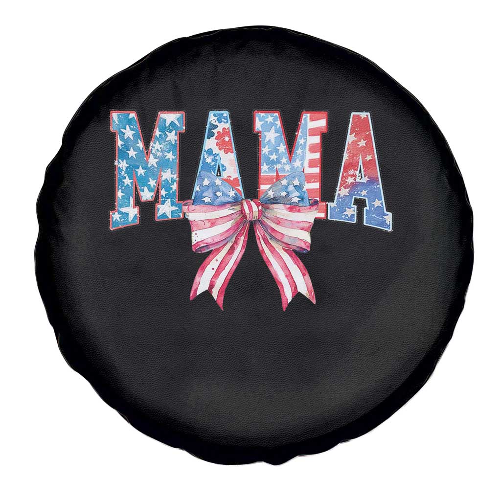 Funny American Patriotic Mama Coquette Spare Tire Cover 4th Of July Mother's Day TS11 Print Your Wear