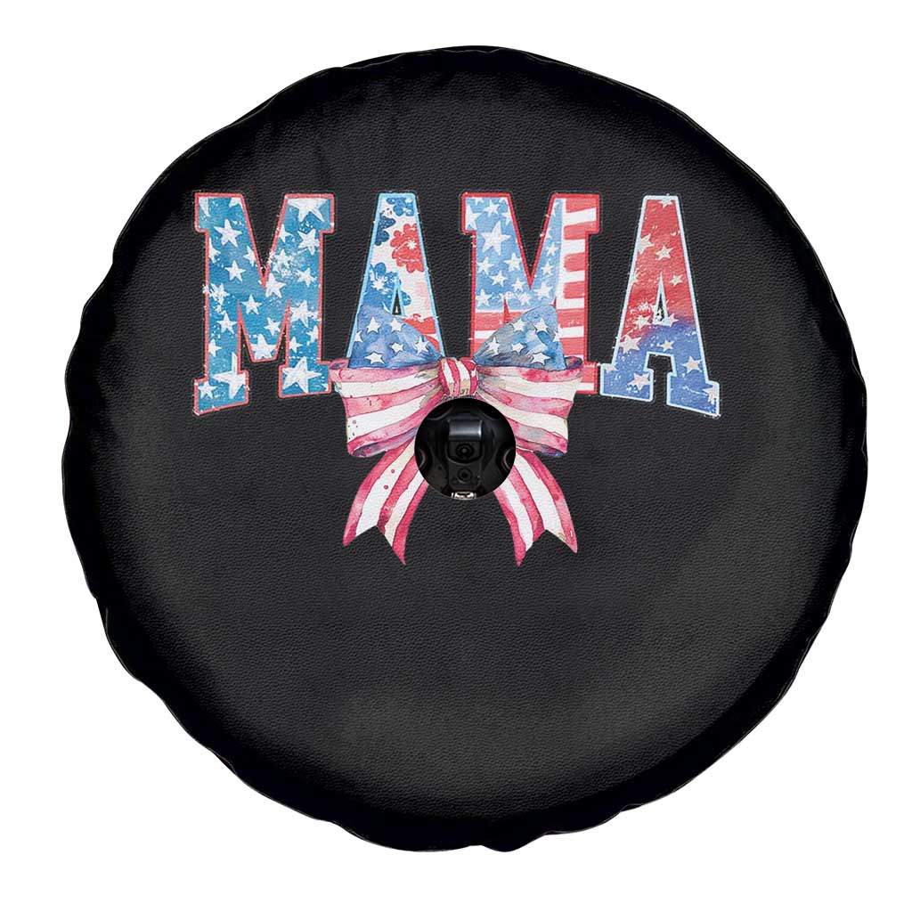 Funny American Patriotic Mama Coquette Spare Tire Cover 4th Of July Mother's Day TS11 Print Your Wear