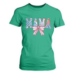 Funny American Patriotic Mama Coquette T Shirt For Women 4th Of July Mother's Day TS11 Irish Green Print Your Wear