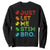 Funny Autism Awareness Acceptance Sweatshirt Just Let Me Stim Bro Retro TS10 Black Print Your Wear