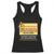 Funny Autism Awareness Dad Racerback Tank Top Warning This Autism Dad Uses His Patience On His Children TS11 Black Print Your Wear