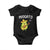 Funny Avocado Cat Avogato Baby Onesie Cinco De Mayo Mexican TS11 Black Print Your Wear