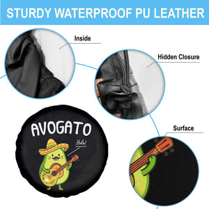 Funny Avocado Cat Avogato Spare Tire Cover Cinco De Mayo Mexican TS11 Print Your Wear