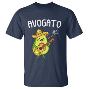 Funny Avocado Cat Avogato T Shirt Cinco De Mayo Mexican TS11 Navy Print Your Wear
