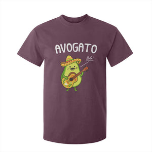 Funny Avocado Cat Avogato T Shirt For Kid Cinco De Mayo Mexican TS11 Maroon Print Your Wear