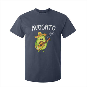 Funny Avocado Cat Avogato T Shirt For Kid Cinco De Mayo Mexican TS11 Navy Print Your Wear