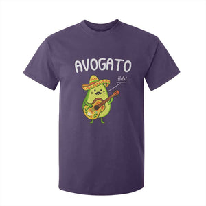 Funny Avocado Cat Avogato T Shirt For Kid Cinco De Mayo Mexican TS11 Purple Print Your Wear