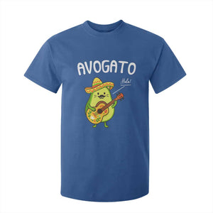 Funny Avocado Cat Avogato T Shirt For Kid Cinco De Mayo Mexican TS11 Royal Blue Print Your Wear