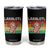 Funny Axolotl Lacrosse LAX Laxalotl Tumbler Cup Lacrosse Player Retro Vintage TS11 Black Print Your Wear