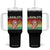 Funny Axolotl Lacrosse LAX Laxalotl Tumbler With Handle Lacrosse Player Retro Vintage TS11 One Size: 40 oz Black Print Your Wear