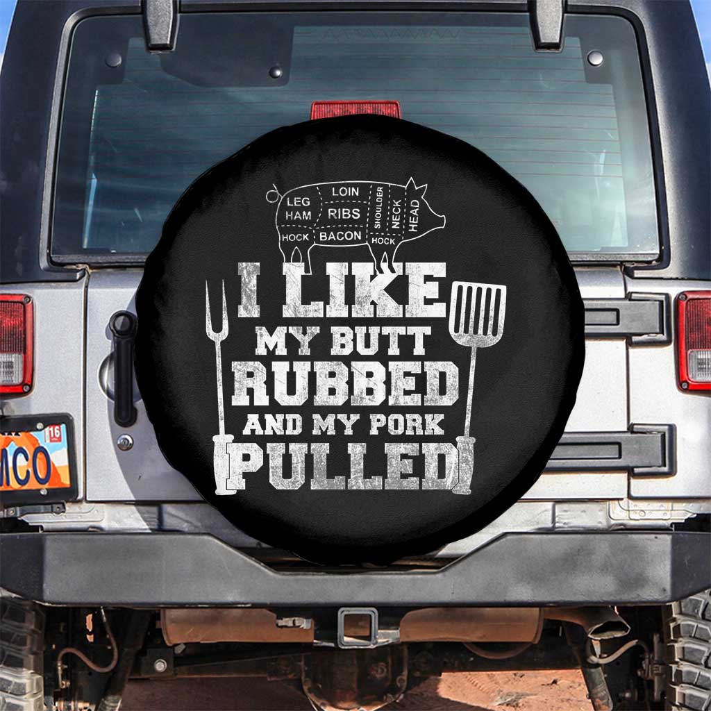 Funny BBQ Spare Tire Cover Hilarious Grill Chef Grilling Gift Pork Rub Smoking Meat Smoker TS10 No hole Black Print Your Wear