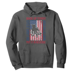 Funny Back Up Terry Put It In Reverse Hoodie Oh Lawd Jesus What Is You Doin TS11 Dark Heather Print Your Wear