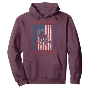 Funny Back Up Terry Put It In Reverse Hoodie Oh Lawd Jesus What Is You Doin TS11 Maroon Print Your Wear