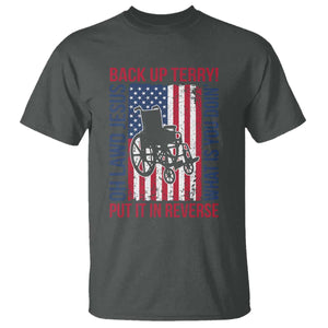 Funny Back Up Terry Put It In Reverse T Shirt Oh Lawd Jesus What Is You Doin TS11 Dark Heather Print Your Wear