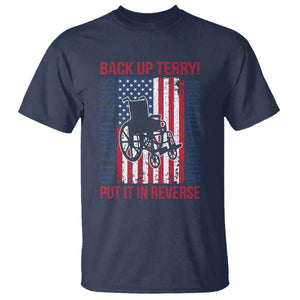 Funny Back Up Terry Put It In Reverse T Shirt Oh Lawd Jesus What Is You Doin TS11 Navy Print Your Wear