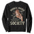 Funny Badass Mama Society Sweatshirt Vintage Tiger Mother's Day TS11 Black Print Your Wear