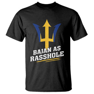 Funny Bajan As Rasshole T Shirt Barbados Tridents TS11 Black Print Your Wear