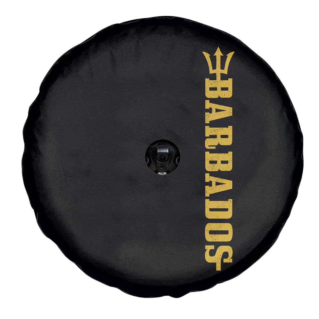 Funny Bajan Pride Barbados Trident Spare Tire Cover TS11 Print Your Wear