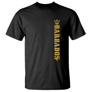 Funny Bajan Pride Barbados Trident T Shirt TS11 Black Print Your Wear