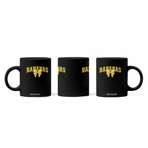 Funny Bananas Coquette Bow Baseball Player Coffee Mug TS11 Print Your Wear