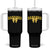 Funny Bananas Coquette Bow Baseball Player Tumbler With Handle TS11 One Size: 40 oz Black Print Your Wear