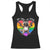 Funny Be Gay Do Crime Racerback Tank Top LGBTQ Pride Gay Racoon Rainbow TS11 Black Print Your Wear