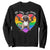 Funny Be Gay Do Crime Sweatshirt LGBTQ Pride Gay Racoon Rainbow TS11 Black Print Your Wear