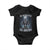 Funny Be Respectful To Daddy Baby Onesie Alpha Werewolf Wolf Meme TS11 Black Print Your Wear