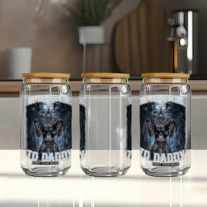Funny Be Respectful To Daddy Glass Can Alpha Werewolf Wolf Meme TS11 Print Your Wear