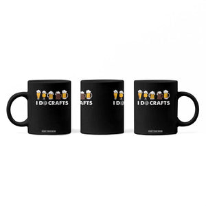 Funny Beer Coffee Mug I Do Crafts Vintage Beer Brewing TS11 Print Your Wear