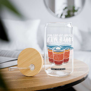 Funny Beer Pong Glass Can I Came To Get My Balls Wet TS11 Print Your Wear