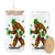 Funny Bigfoot St Patrick's Day Irish Beer Drinking Glass Can TS11 Black Print Your Wear