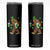Funny Bigfoot St Patrick's Day Irish Beer Drinking Skinny Tumbler TS11 Black Print Your Wear